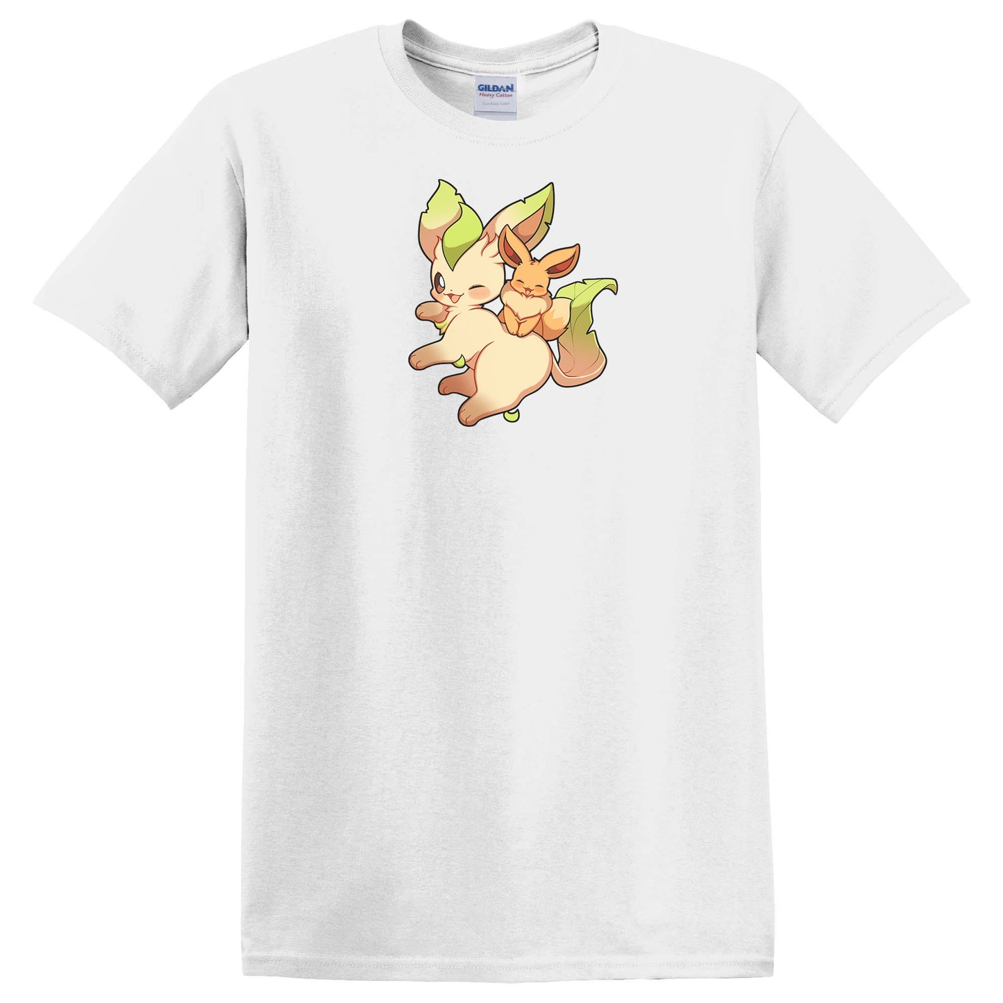 Leafeon with Eevee T-Shirt