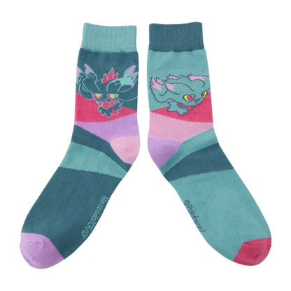 Misdreavus & Flutter Mane Crew Socks