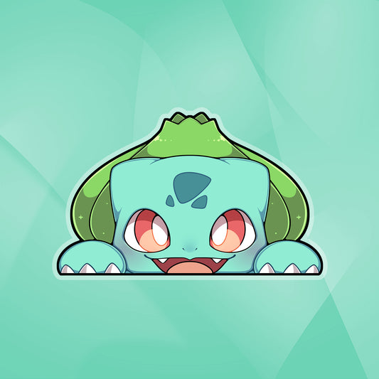 Bulbasaur Peeker Sticker