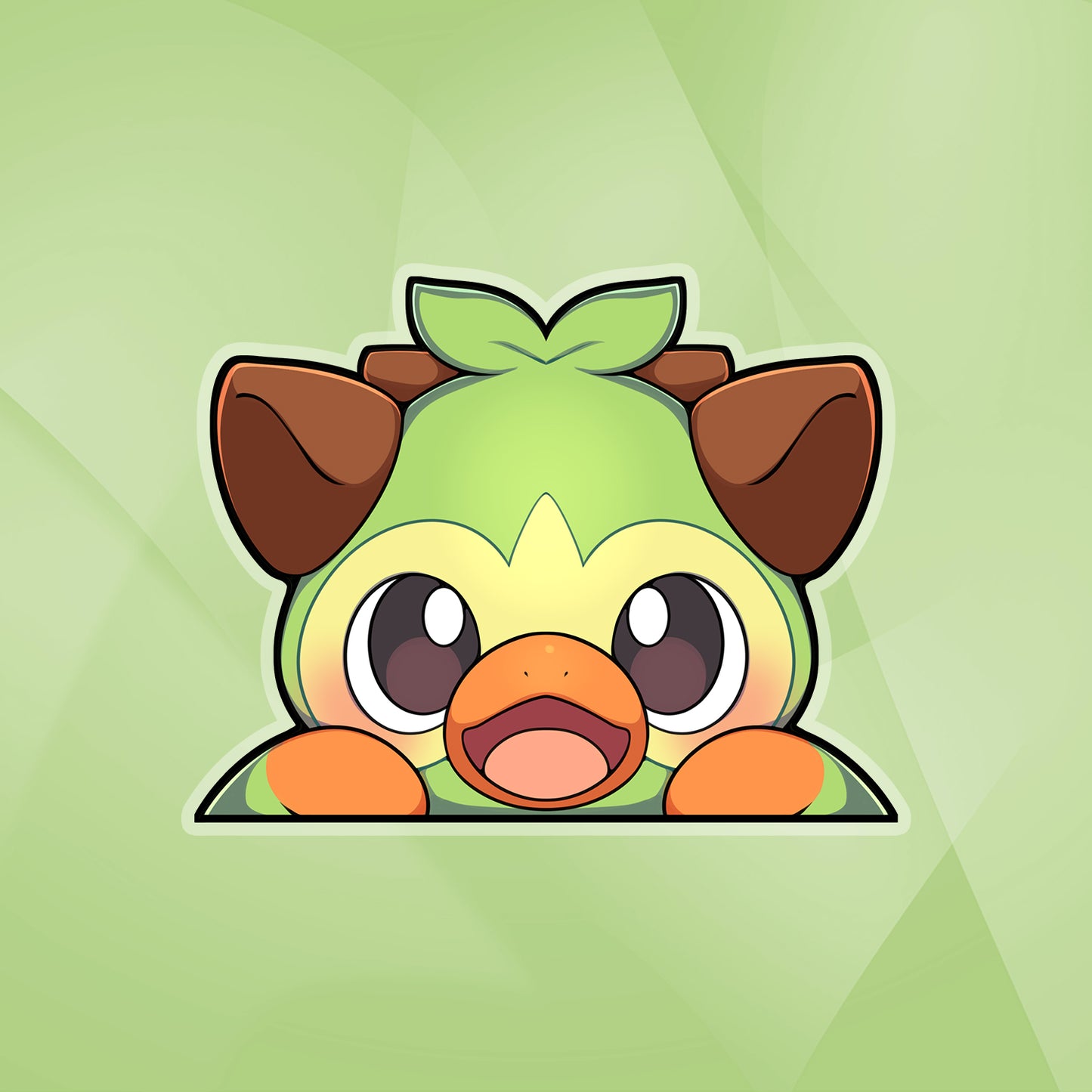 Grookey Peeker Sticker