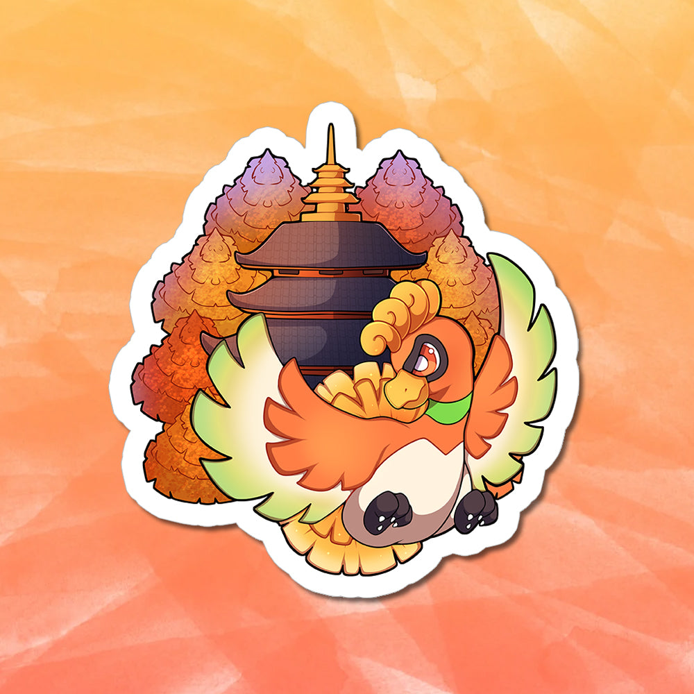 Ho-Oh Tower Vinyl Sticker