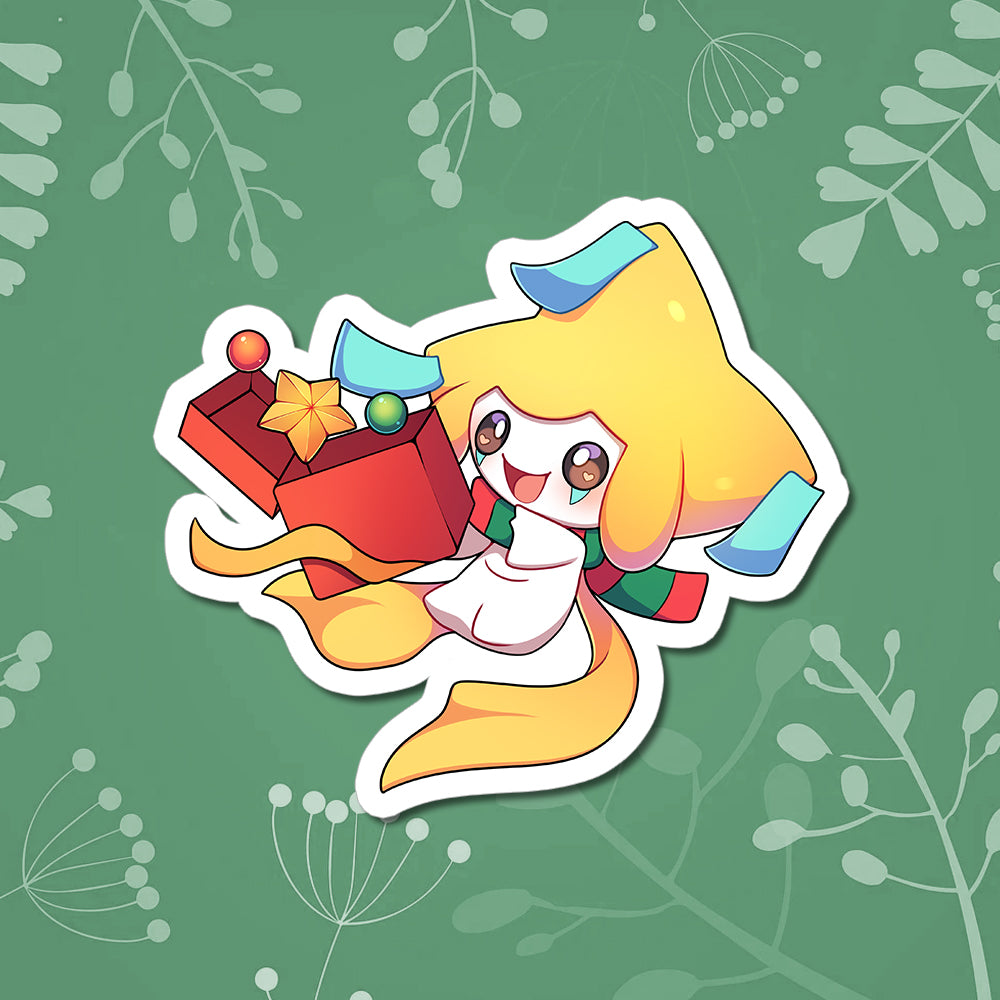 Jirachi Present Vinyl Sticker