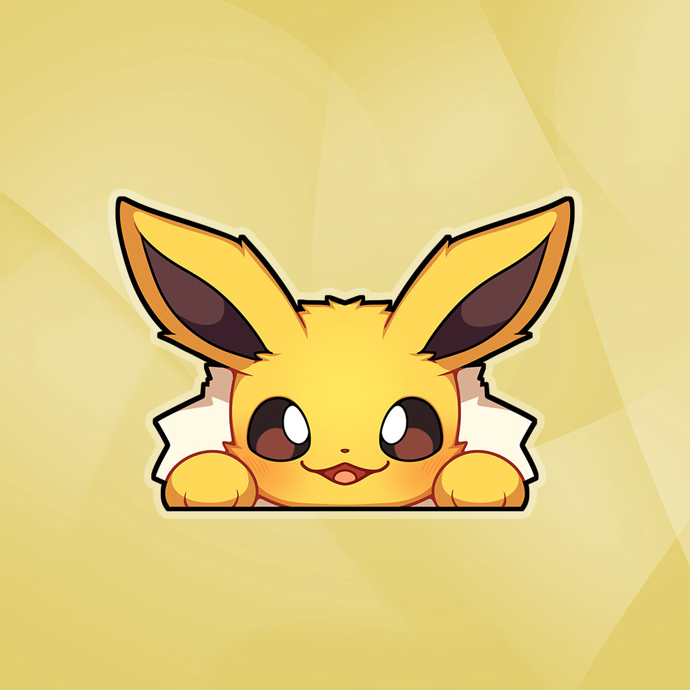 Jolteon Peeker Sticker