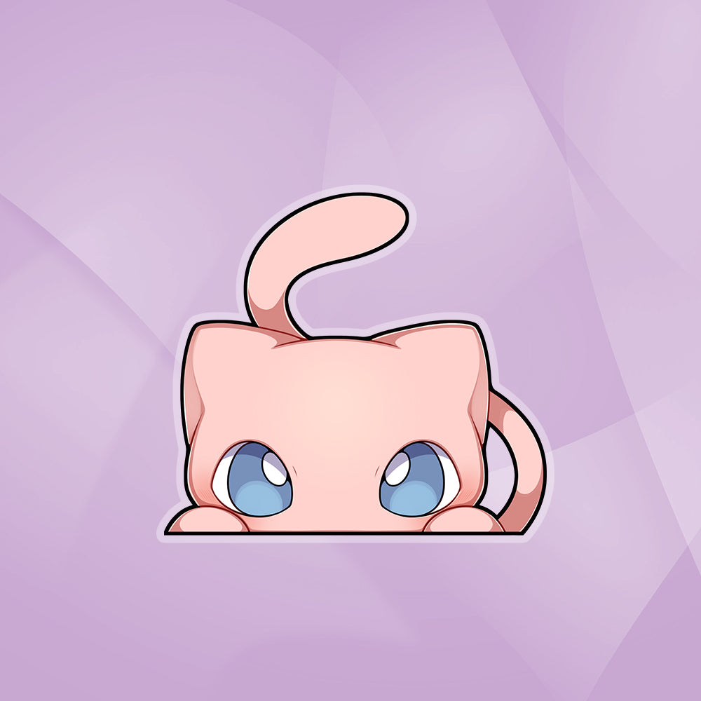 Mew Peeker Sticker