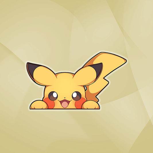 Pikachu Peeker Sticker