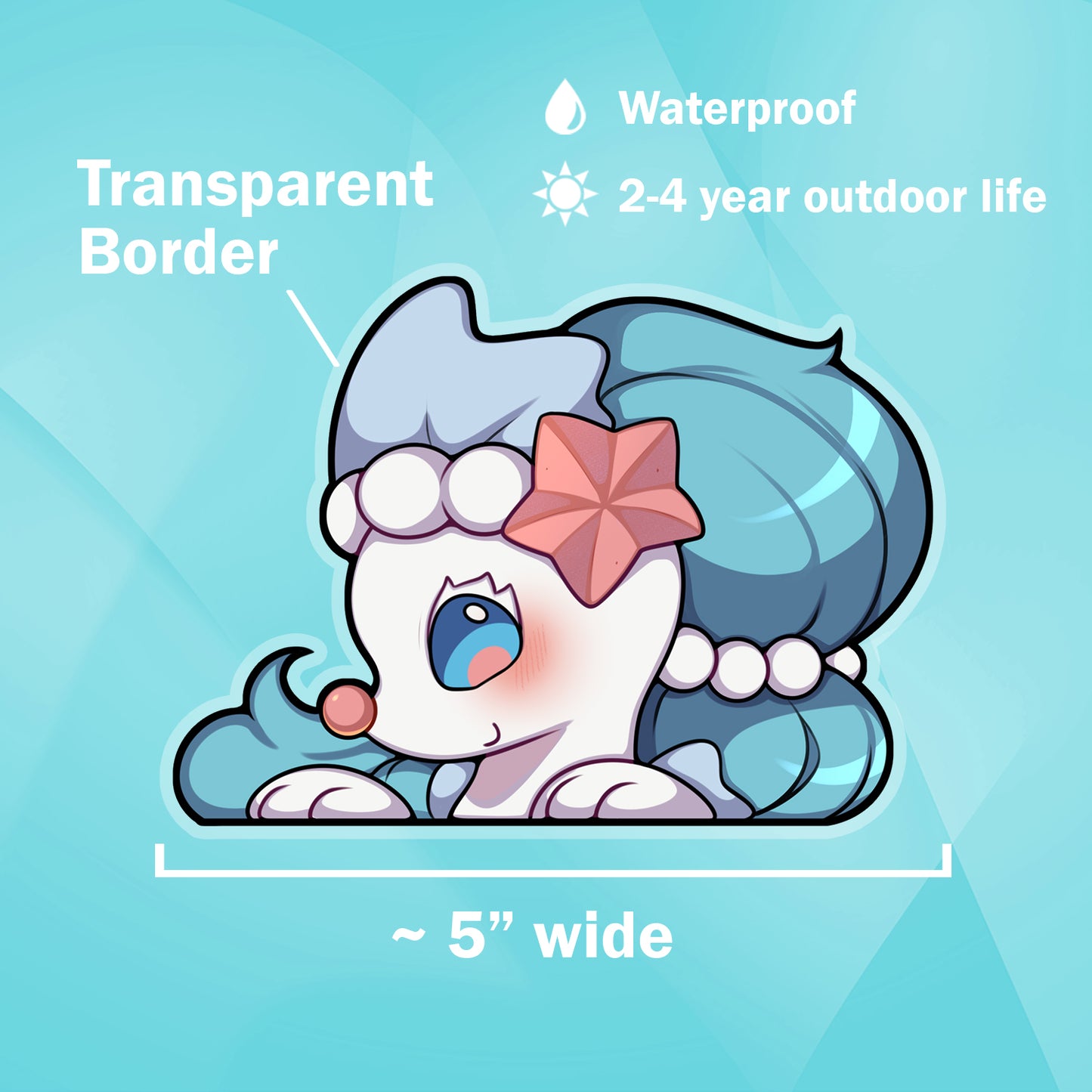 Primarina Peeker Sticker