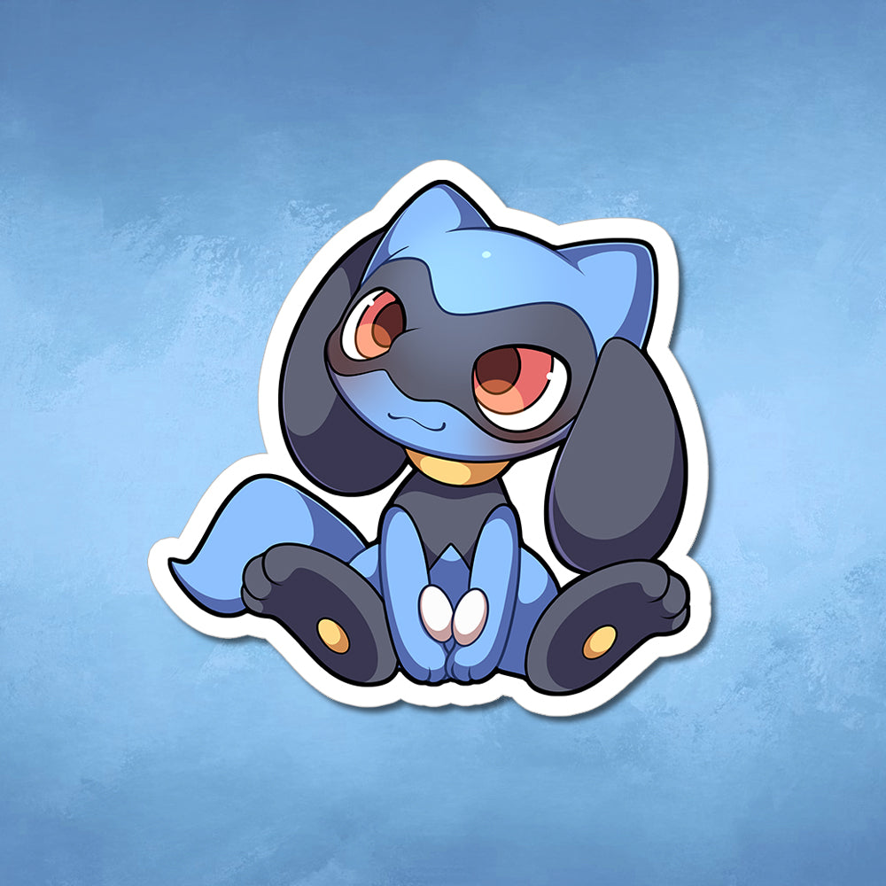 Riolu Vinyl Sticker