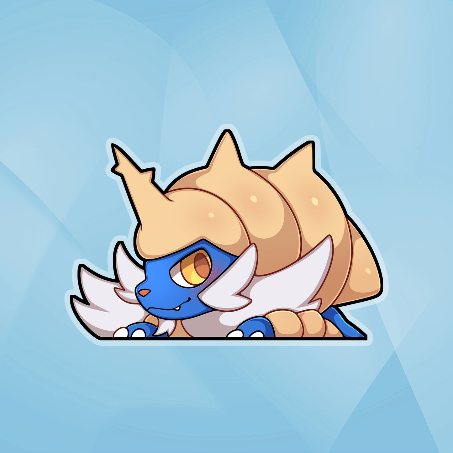 Samurott Peeker Sticker