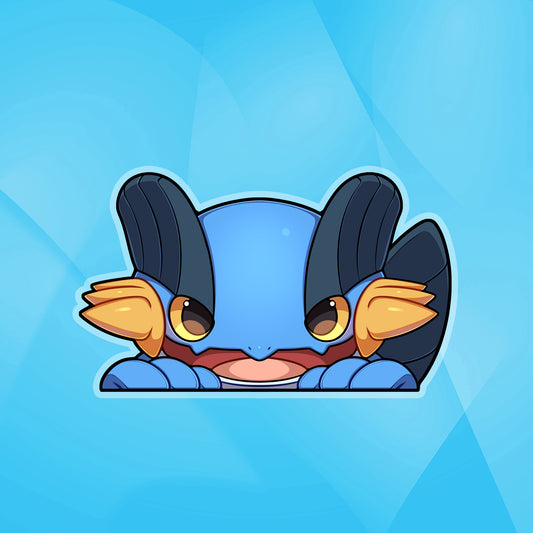 Swampert Peeker Sticker