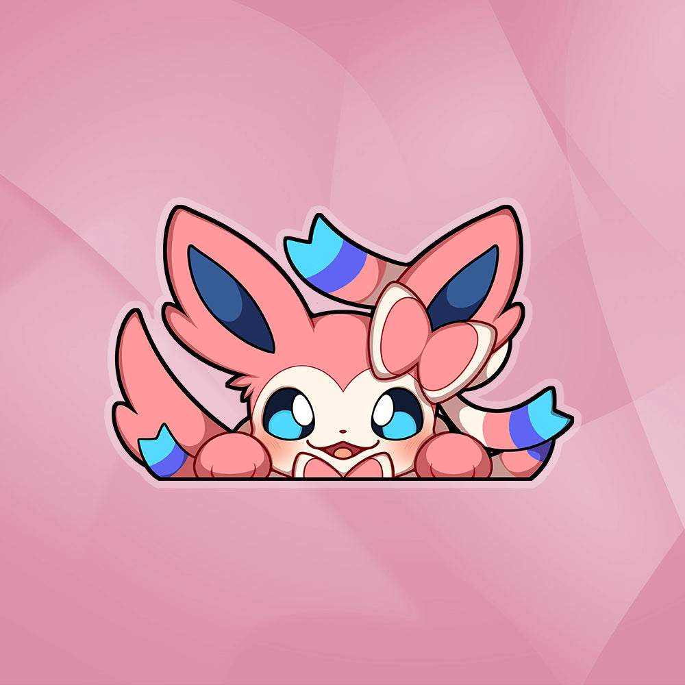 Sylveon Peeker Sticker