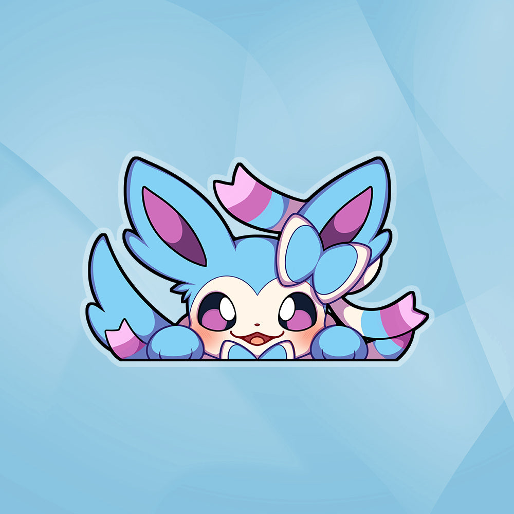 Sylveon (Shiny) Peeker Sticker