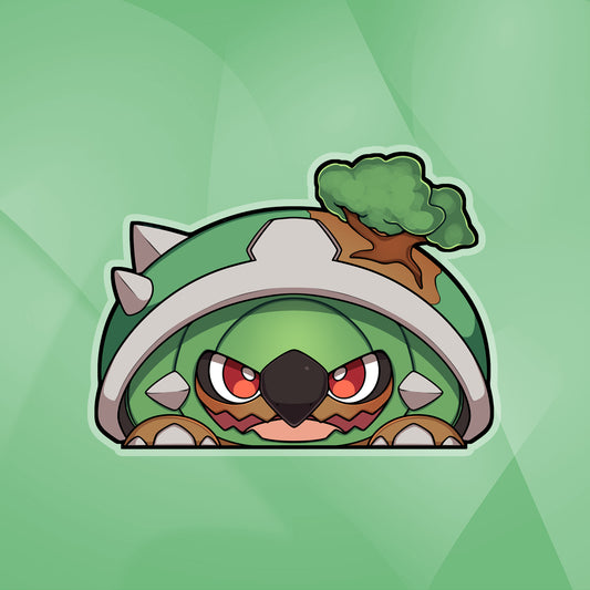 Torterra Peeker Sticker