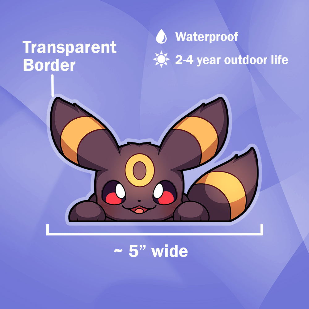 Umbreon Peeker Sticker