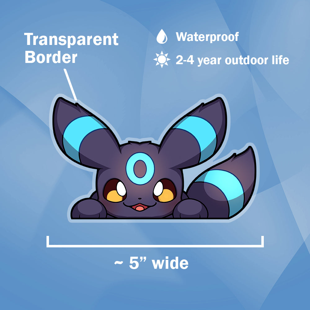 Umbreon (Shiny) Peeker Sticker