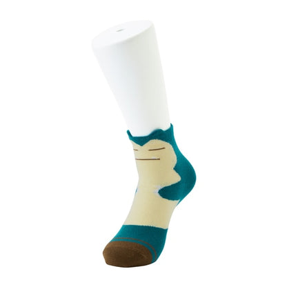 Snorlax (with Ears) Mid Crew Socks