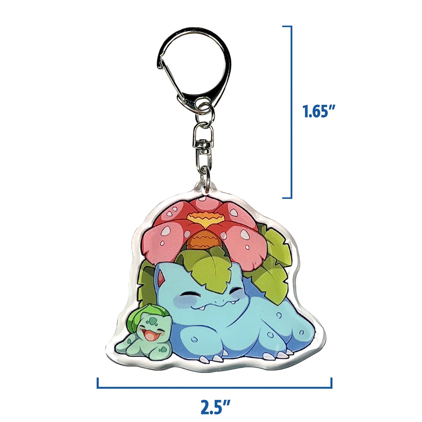 Venusaur & Bulbasaur Keychain