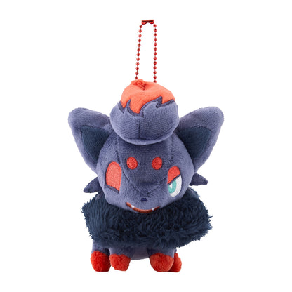 Zorua and Hisuian Zorua Magnetic Parallel Pairs Keychain Plush