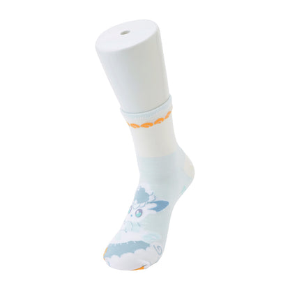 Vulpix & Alolan Vulpix Mid Crew Socks