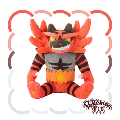 Incineroar Pokemon Fit Plush