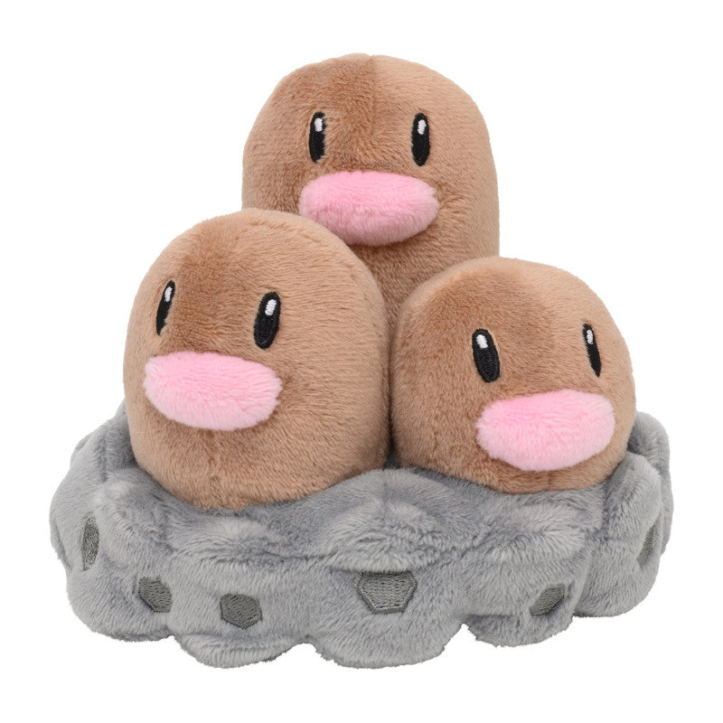 Dugtrio Pokemon Fit Plush