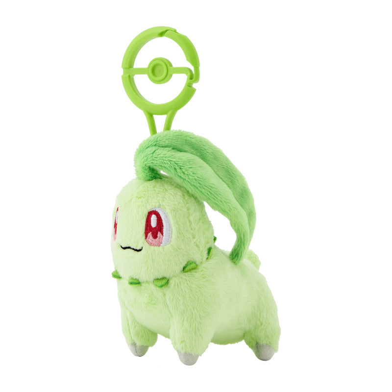 Chikorita Mascot Carabiner Plush