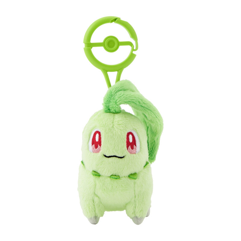 Chikorita Mascot Carabiner Plush