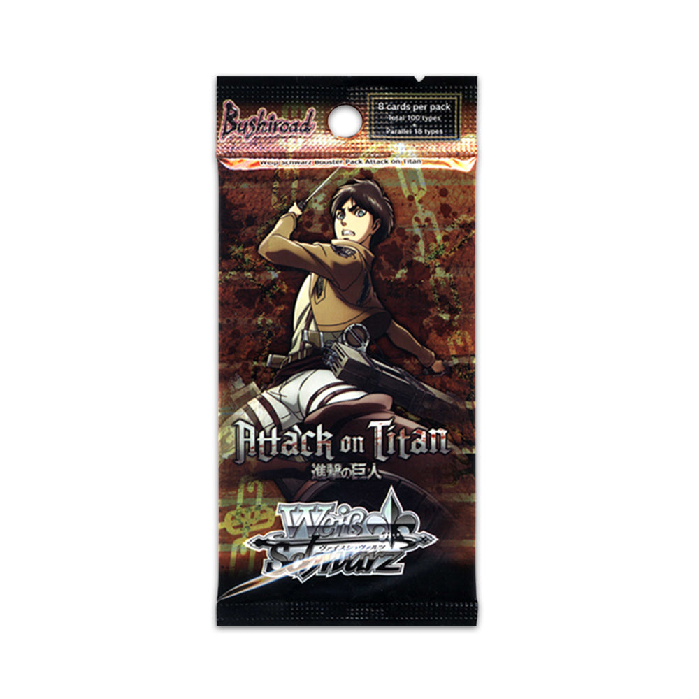 Weiss Attack On Titan Series 1 Booster Pack