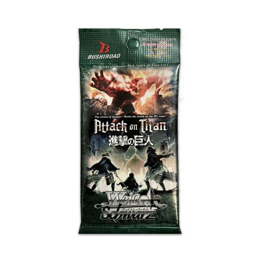 Weiss Attack On Titan Series 2 Booster Pack