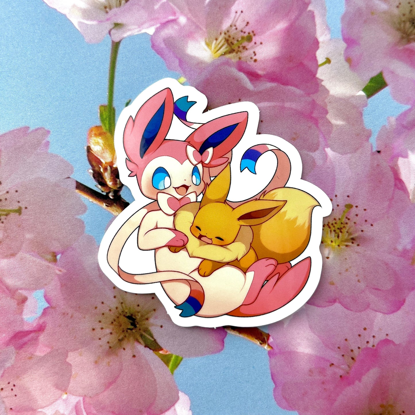 Sylveon & Eevee Vinyl Sticker