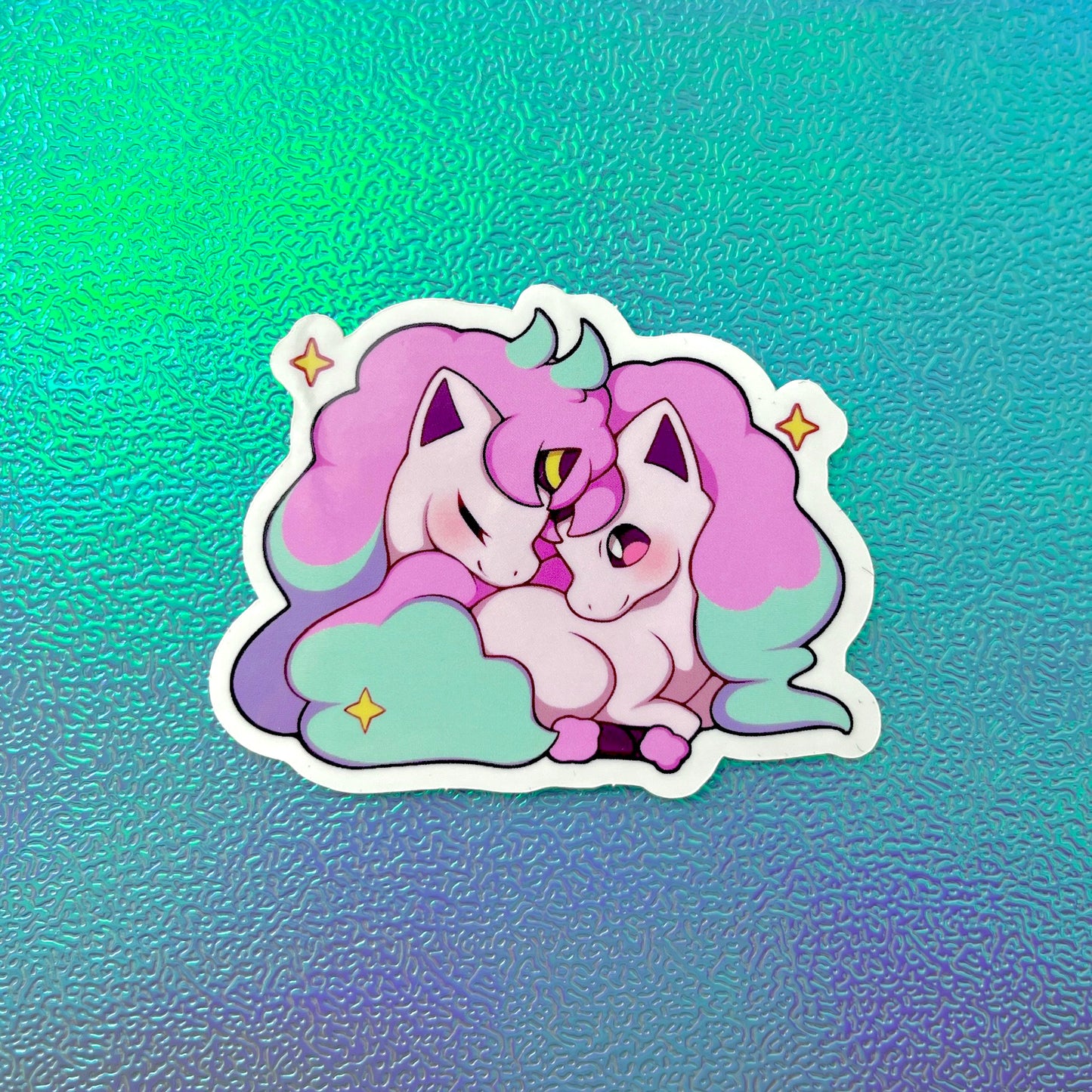 Galarian Ponyta Vinyl Sticker