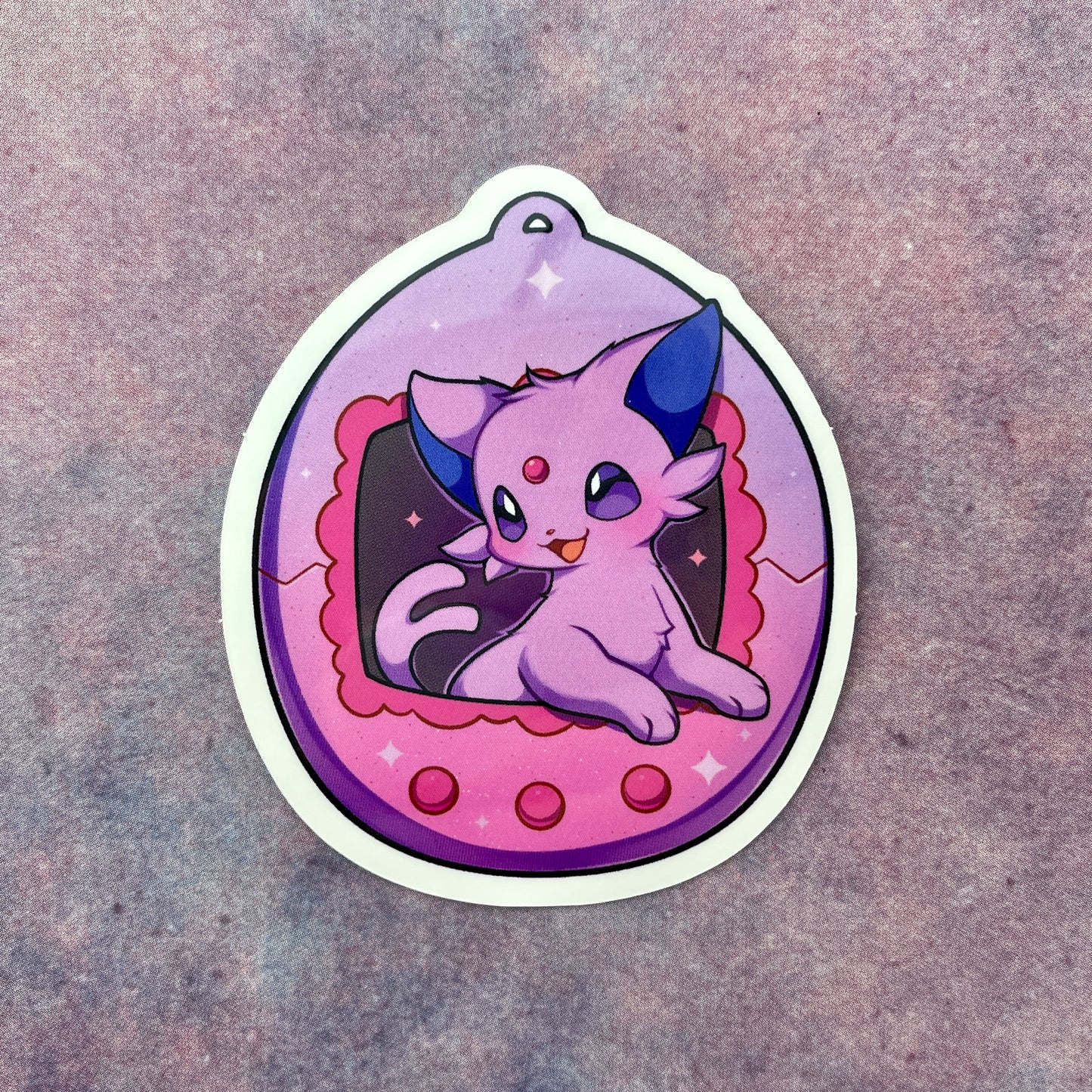 Espeon Tamagotchi Vinyl Sticker