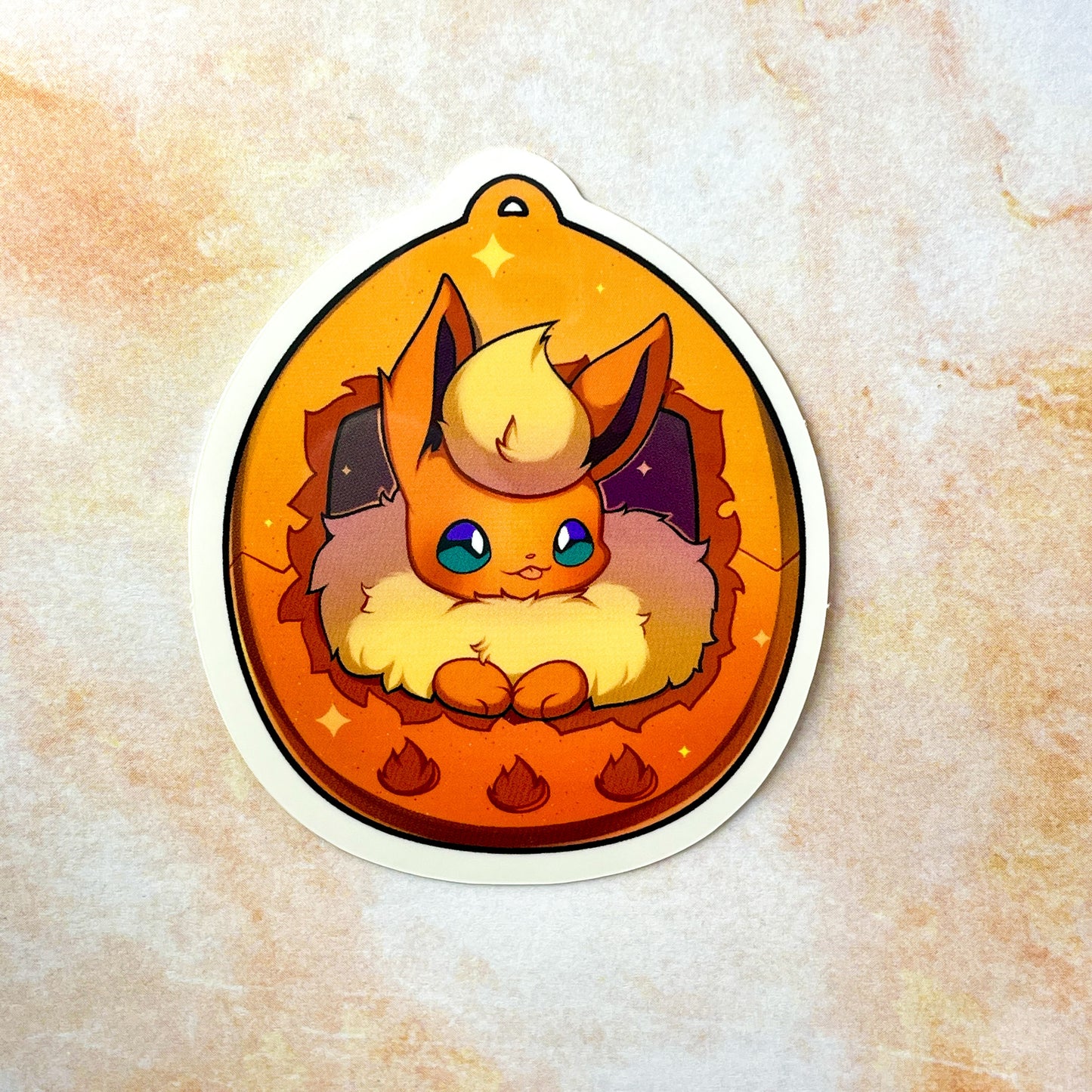 Flareon Tamagotchi Vinyl Sticker