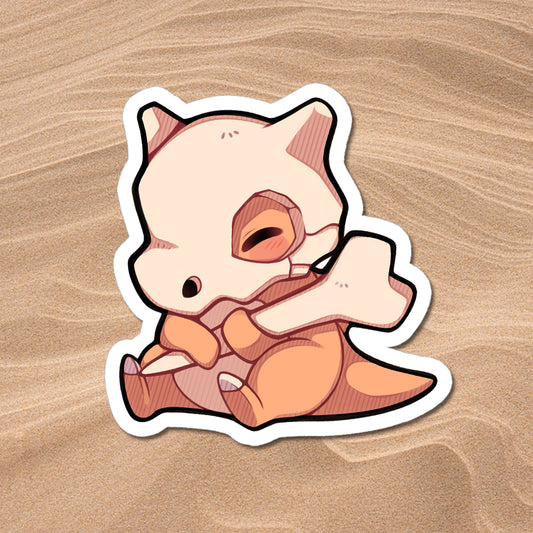 Cubone Vinyl Sticker