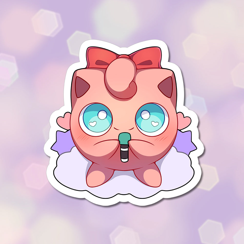 Jigglypuff Vinyl Sticker