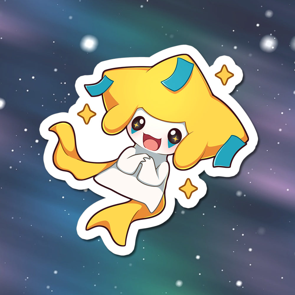 Jirachi Vinyl Sticker