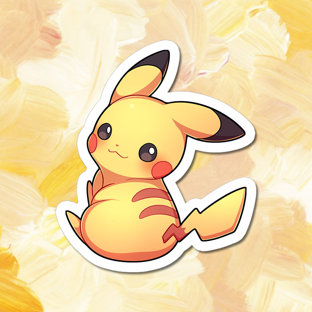 Pikachu Vinyl Sticker